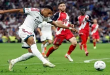 Mbappe at the double as Real Madrid sink Rayo
