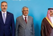 Dar holds talks with Saudi, Turkish FMs on Makkah pact