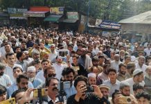 Protest held in Madyan over nine-year-old girl’s killing