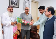 TESCO Chief Executive Officer Muhammad Zubair Ahmad Khan Kundi Visits Northern Circle Peshawar