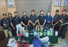 Jamrud police bust liquor factory, arrest one