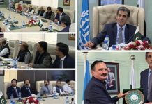 Awn Chaudhry visits WWF Secretariat