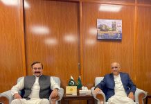 AJK presidential nominee Najeeb Naqi Khan meets Dr. Tariq Fazal