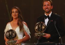 Harry Kane lifts Ballon d’Or