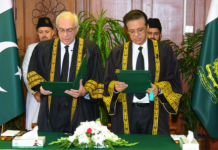 Justice Munib takes oath as Acting Chief Justice of Pakistan