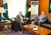 Makkah Alliance first secretary general calls on DPM/FM Ishaq Dar
