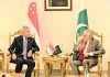 Pakistan, Singapore agree to boost cooperation in multiple sectors